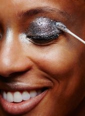 Sim Glitter, Göz Simi, Göz Farı Yüz ve Vücut Parıltısı, Party Glitter Makyaj Simi 5 ML Ant Silver - 1
