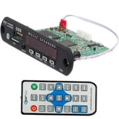 Magicvoice MP5 USB-SD-MMC-Bluetooth 12V-500mA Kumandalı Oto Teyp Çevirici Dijital Video Player Board - 6