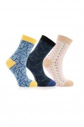 3lü Bayan Soket Çorap - 1