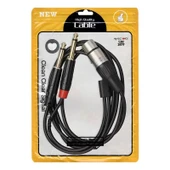 Powermaster Ld369a Canon Erkek 6.3 Mono Erkek 1.5 Metre Jack Kablo Stüdyo Tipi Ses Sistemi Amfi Mixer Kablosu - 6