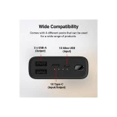 Xiaomi Ultra Compact Pro 3 10000 Mah Siyah Powerbank thumbnail 3