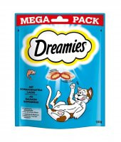 Dreamies Mega Pack İç Dolgulu Somonlu Kedi Ödül Bisküvisi 180Gr - 1