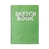 Fanart Academy Sketch Book 120 GR Spiralli 50 YP A4 Yeşil 8673 - 1