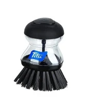 Titiz Deterjan Hazneli Bulaşık Fırçası Siyah TP-110 - 1