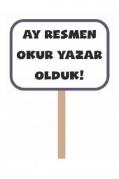 Okuma Bayramı El Pankartı - 1