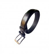 Letra Suni Deri Erkek Çocuk Kemer Siyah 95 cm - 1