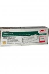OKI C5850 / C5950 43865742 KIRMIZI ORJİNAL TONER - 1