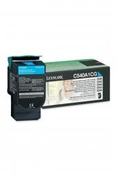 LEXMARK C540A1CG MAVİ ORJİNAL TONER-C540/C543/C544/X543/X544/X546 - 1