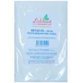LokmanAVM Beyaz Kil Öğütülmüş Doğal Saf Naturel 100 Gr Paket thumbnail 6