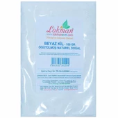 Doğal Beyaz Kil Yüz Maskesi Peeling Öğütülmüş Saf Beyaz Kil 100GR - 5