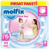 Molfix Külot Bebek Bezi 6 Beden Fırsat Paketi 37*3 111 Adet thumbnail 1