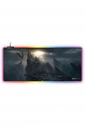 PGM15 RGB Işıklı Gaming Mouse Pad, Siyah, Standart - 1