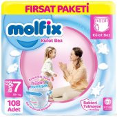 Molfix Külot Bebek Bezi 7 Beden Fırsat Paketi 27*4 108 Adet - 1