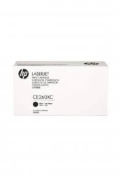 HP CE260XC SİYAH ORJİNAL TONER Yüksek Kapasite CP4525 / CP4525n / CP4525xh - 1