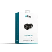 Ttec  2CKS24S SmartCharger Duo PD 32W Araç Hızlı Şarj Aleti USB-C+USB-A Siyah - 5