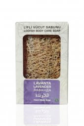 Doğal Kabak Lifli Lavanta Sabunu 100 Gr - 1