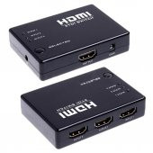 3 Port Hdmi Switch Çoklayıcı Çoğaltıcı Kumandalı - 2
