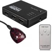 3 Port Hdmi Switch Çoklayıcı Çoğaltıcı Kumandalı - 4