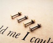 316L Cerrahi Çelik 4 LÜ SET SİVRİ UÇ 8 MM Piercing,Kulak,Dudak,Kıkırdak,Tragus,Helix 2GOLD 2GÜMÜŞ-VP134 - 2