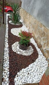 T-May Beyaz Dolomit Taşı 15 Kg 1-2 Cm Bahçe Süsü, Ve Akvaryum Dekorasyonu Için Dere Çakılı - 3