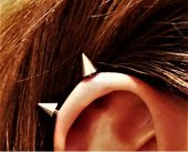 316L Cerrahi Çelik 2 Lİ SET SİVRİ UÇ 8 MM Piercing,Kulak,Dudak,Kıkırdak,Tragus,Helix-VP135 - 3
