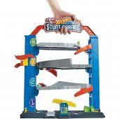 Orjinal Hot Wheels Mini Garaj Oyun Seti Hotwheels 4 Katlı Başlangıç Garajı GNL70 - 4