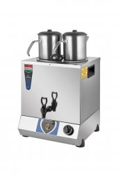 Miletto 17 Lt Çift Demlikli Elektrikli Kahveci Çay Ocağı - (demlikler Dahil) - 1