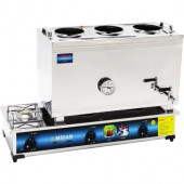 Mizan Mizan Çay Kazanı LPG TÜPLÜ Üç Demlik Kahveci Ocağı 40 Lt MC104 - 1