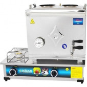 Mizan MC103 Mizan Çay Kazanı DOĞALGAZ Çift Demlik Kahveci Ocağı 30 Lt - 1