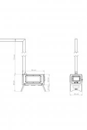 Remta Paslanmaz Çelik Mini Katlanır Kamp Sobası - Km02 - 2