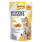 Gimcat Nutripockets Peynirli Kedi Ödülü Taurinli 60Gr - 1