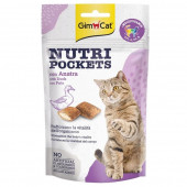 Gimcat Nutripockets Ördek & Multivitamin Kedi Ödülü 60Gr - 1