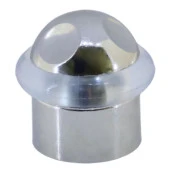 Kapı Stoperi Kapı Durdurucu Tutucu Tamponu Silikonlu Contalı Stopu Vidalı Mat Krom 35 mm thumbnail 6