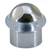 Kapı Stoperi Kapı Durdurucu Tutucu Tamponu Silikonlu Contalı Stopu Vidalı Parlak Krom 35 mm thumbnail 6