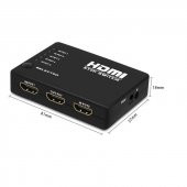 Hdmi Çoklayıcı Çoğaltıcı Switch 5 Port Kumandalı Ir Alıcılı - 4