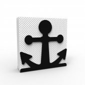 ÇAPA TEMALI METAL PEÇETELİK SİYAH - 1