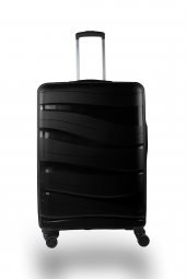 Fossil Unısex Siyah Pp Kırılmaz Büyük Boy Valiz&Bavul-1139Vb - 1