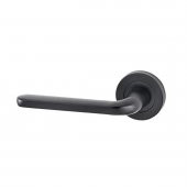 Arpat Likya Yuvarlak Rozetli Wc Kapı Kolu Mat Siyah - 2