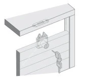 Sürgülü Çekmece Kapak Kilidi - 2