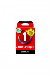 LEXMARK 1 RENKLİ KARTUŞ 2li PAKET (80D2131) - 1