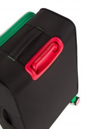 United Colors Of Benetton Ultra Light Hafif Lüx Kumaş 3lü Valiz Seti Siyah BNT2200 - 7
