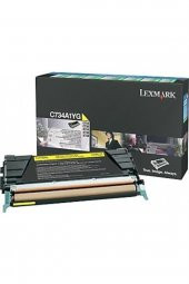 LEXMARK C734A1YG SARI ORJİNAL TONER - C734 / C736 / X734 / X736 / X738 - 1