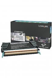 LEXMARK C736 C736H1KG SİYAH ORJİNAL TONER-C736 / X736 / X738 - 1