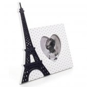 Decotown Dekoratif Eyfel Paris Desenli Ahşap Resim Fotoğraf Çerçevesi Standı - 1