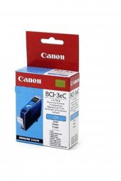 CANON BCI-3eC MAVİ RENKLİ ORJİNAL MÜREKKEP KARTUŞ - 1