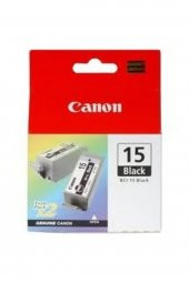 CANON BCI-15BK SİYAH ORJİNAL KARTUŞ 2Lİ PAKET - 1