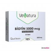 Venatura Biotin 5000 Mcg Takviye Edici Gıda 30 Tablet - 1