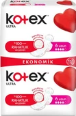 Kotex Ultra Double Eko Uzun Hijyenik Ped 12'li - 1