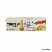 YouPlus Pro Vitamin C Çinko Propolis + Vitamin D 15 Efervesan Tablet - 1