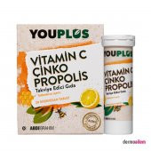 YouPlus Vitamin C Çinko Propolis 20 Efervesan Tablet - 1